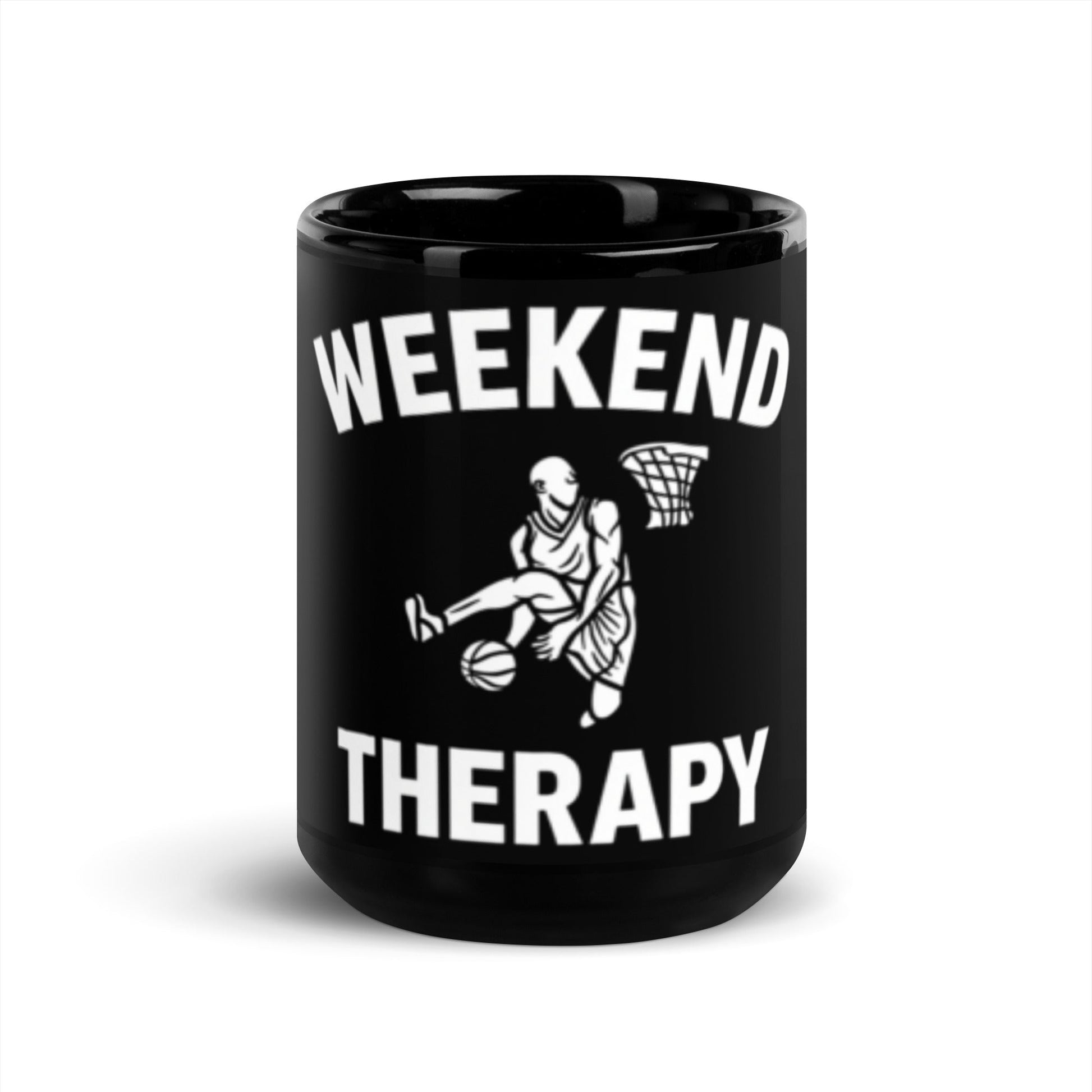 Weekend Therapy Basketball Mug – Dunk Edition by Weekend Therapy™ – Weekend Therapy Clothing