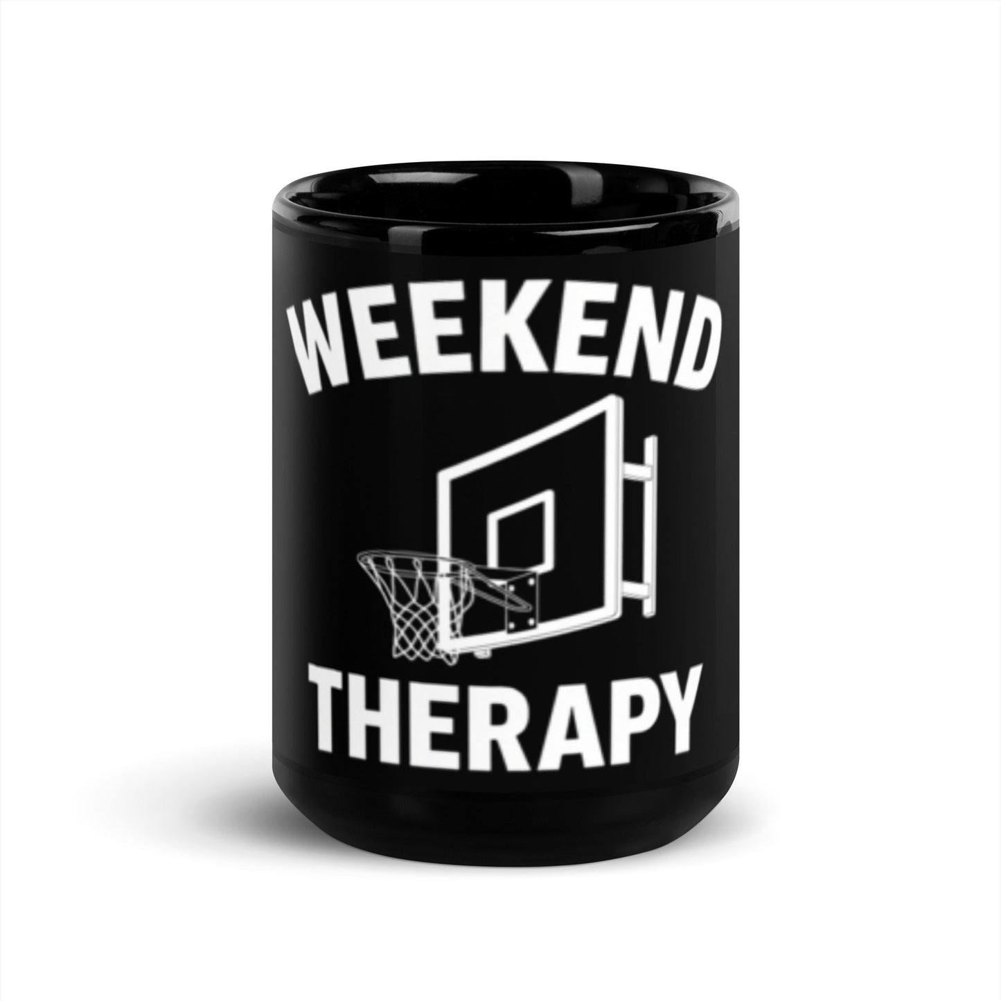 Weekend Therapy Basketball Mug – Hoop Edition by Weekend Therapy™ – Weekend Therapy Clothing