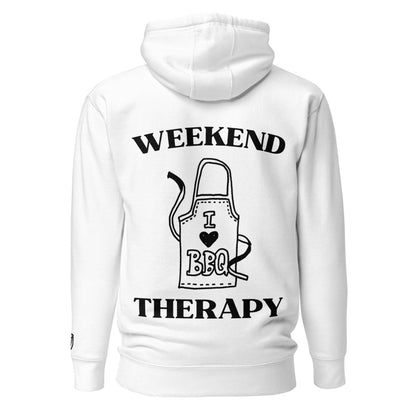 Weekend Therapy BBQ Hoodie – Apron Edition by Weekend Therapy™ – Weekend Therapy Clothing