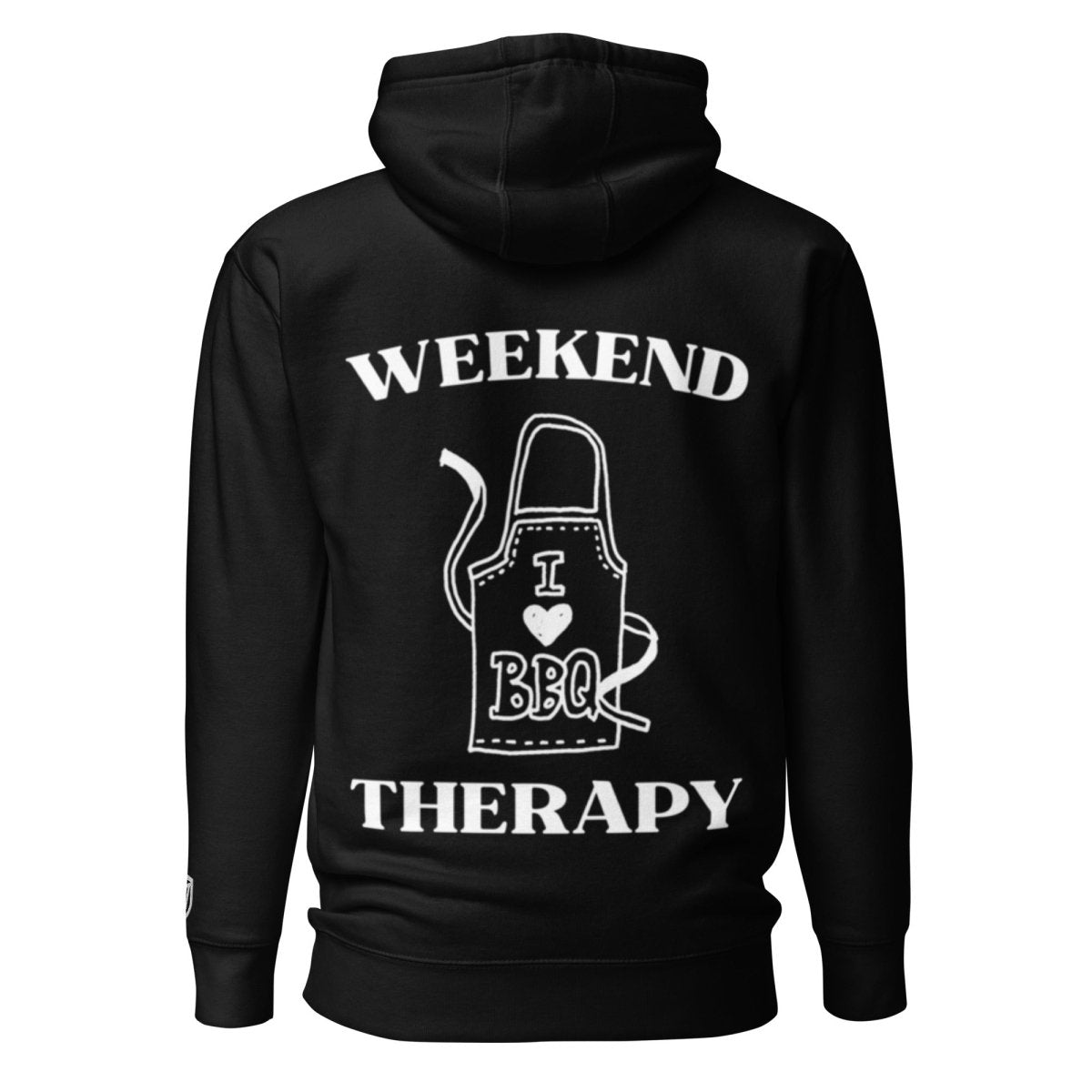 Weekend Therapy BBQ Hoodie – Apron Edition by Weekend Therapy™ – Weekend Therapy Clothing
