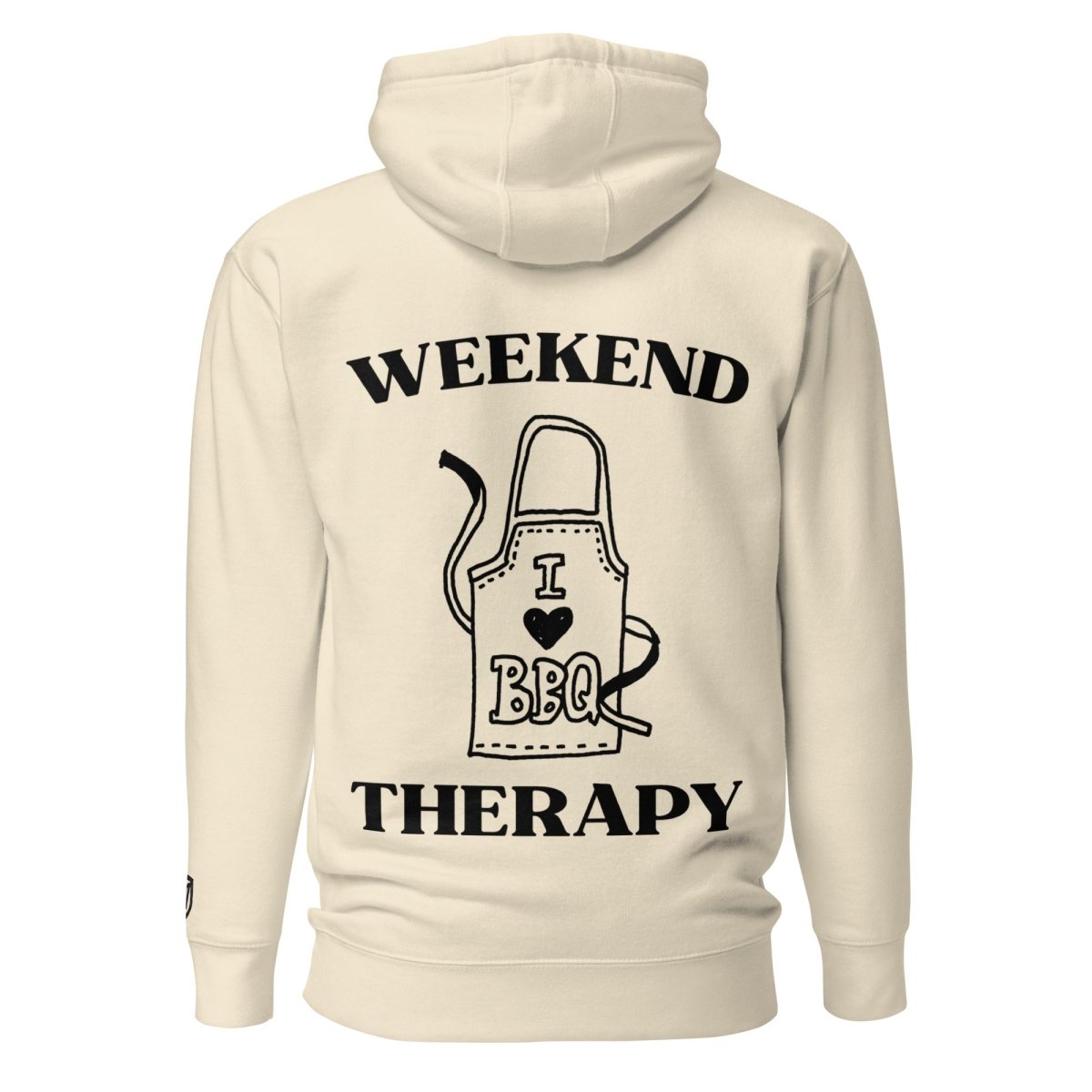 Weekend Therapy BBQ Hoodie – Apron Edition by Weekend Therapy™ – Weekend Therapy Clothing