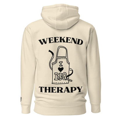 Weekend Therapy BBQ Hoodie – Apron Edition by Weekend Therapy™ – Weekend Therapy Clothing