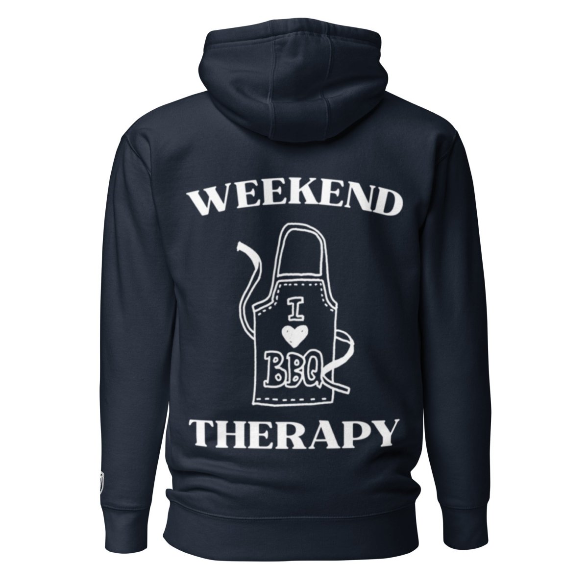 Weekend Therapy BBQ Hoodie – Apron Edition by Weekend Therapy™ – Weekend Therapy Clothing