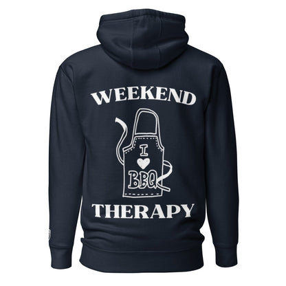 Weekend Therapy BBQ Hoodie – Apron Edition by Weekend Therapy™ – Weekend Therapy Clothing