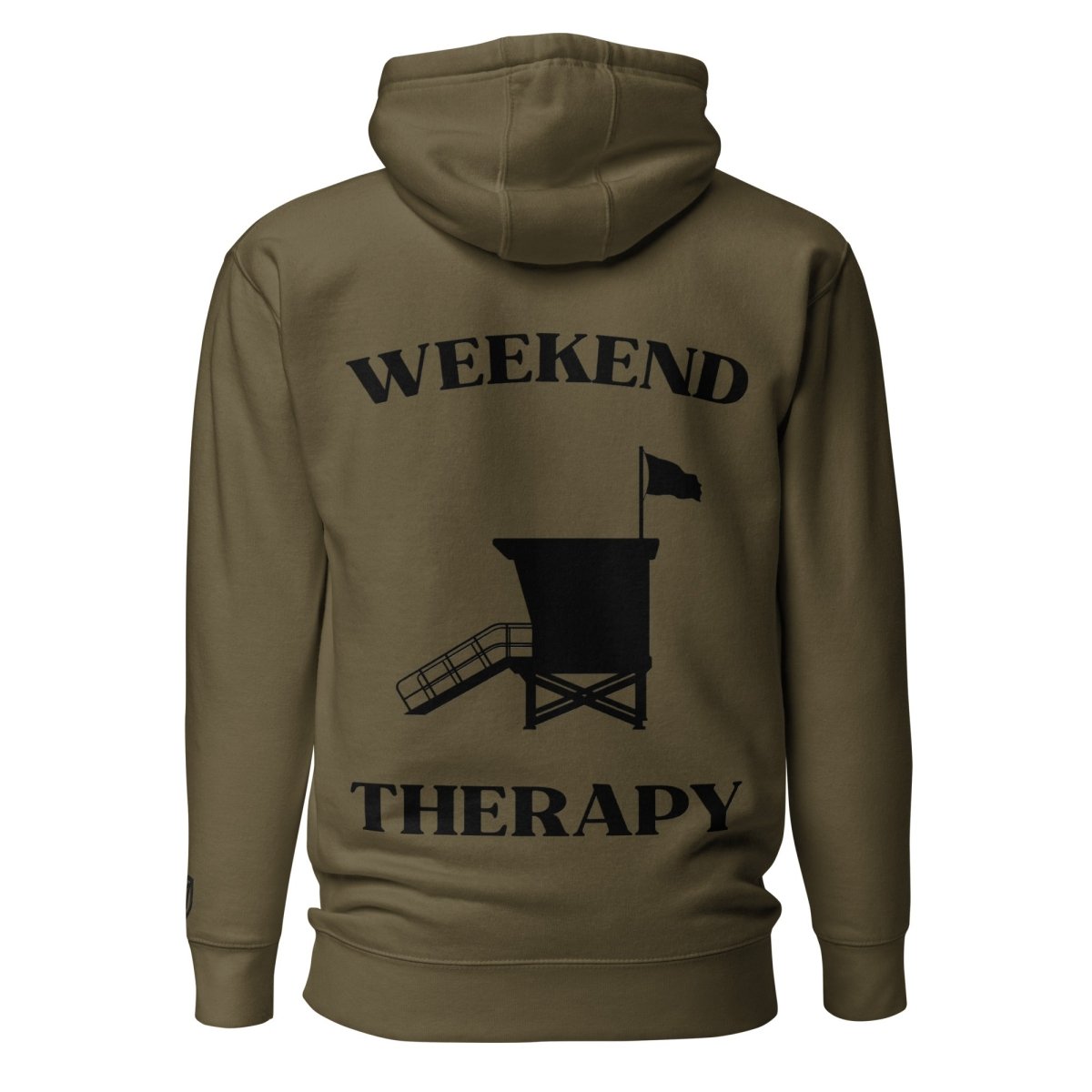 Weekend Therapy Beach Hoodie – Lifeguard Tower Edition by Weekend Therapy™ – Weekend Therapy Clothing