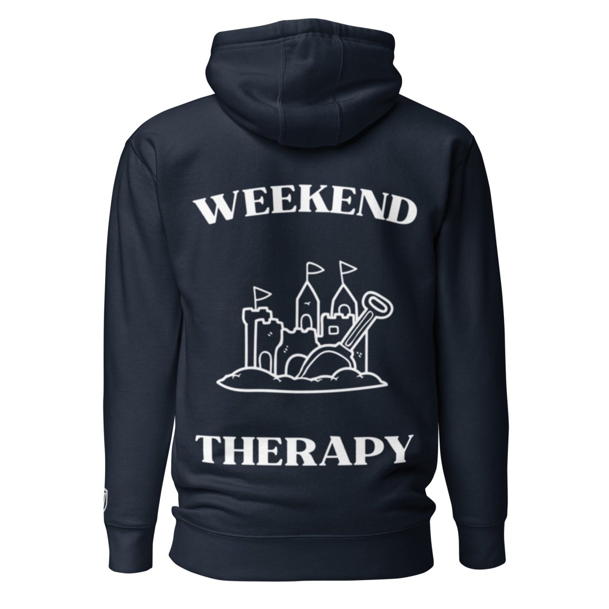 Weekend Therapy Beach Hoodie – Sandcastle Edition by Weekend Therapy™ – Weekend Therapy Clothing