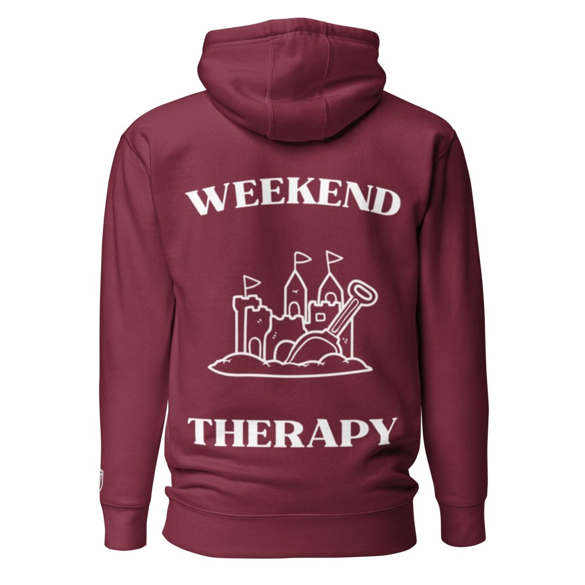 Weekend Therapy Beach Hoodie – Sandcastle Edition by Weekend Therapy™ – Weekend Therapy Clothing