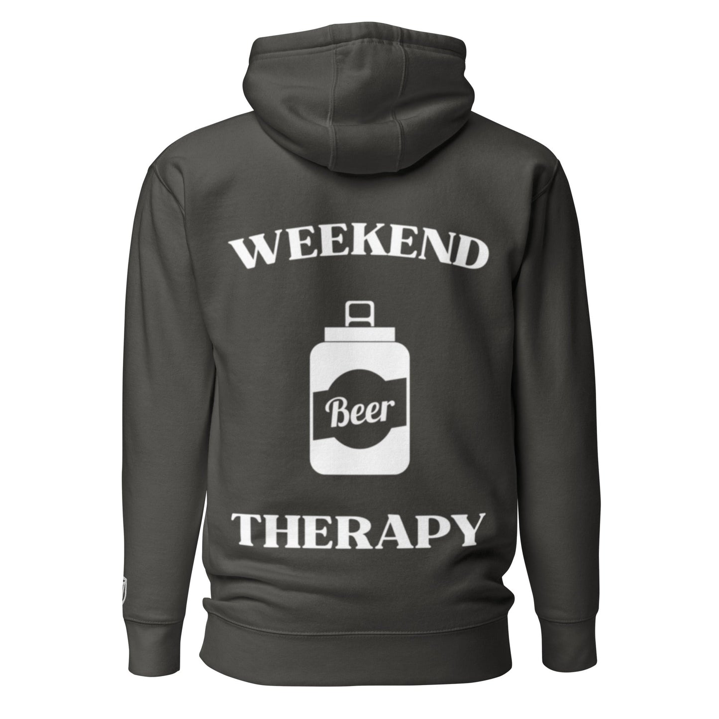 Weekend Therapy Beer Canister Hoodie – Classic Brew Edition by Weekend Therapy™ – Weekend Therapy Clothing