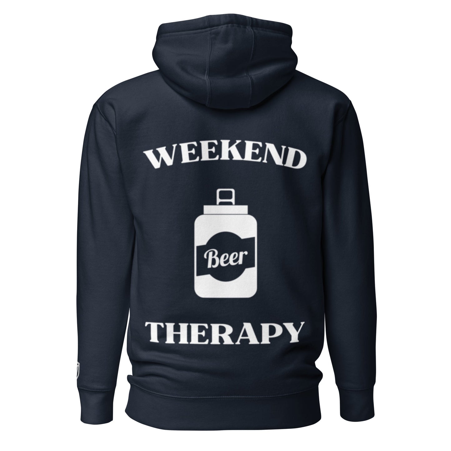 Weekend Therapy Beer Canister Hoodie – Classic Brew Edition by Weekend Therapy™ – Weekend Therapy Clothing
