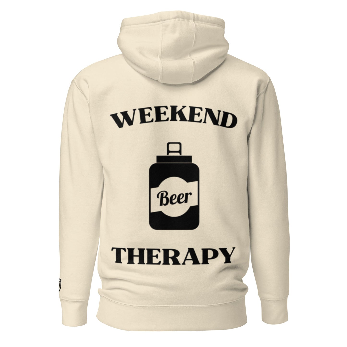 Weekend Therapy Beer Canister Hoodie – Classic Brew Edition by Weekend Therapy™ – Weekend Therapy Clothing