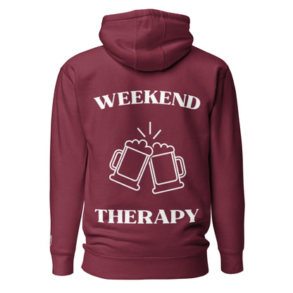 Weekend Therapy Beer Cheers Hoodie – Brew Edition by Weekend Therapy™ – Weekend Therapy Clothing
