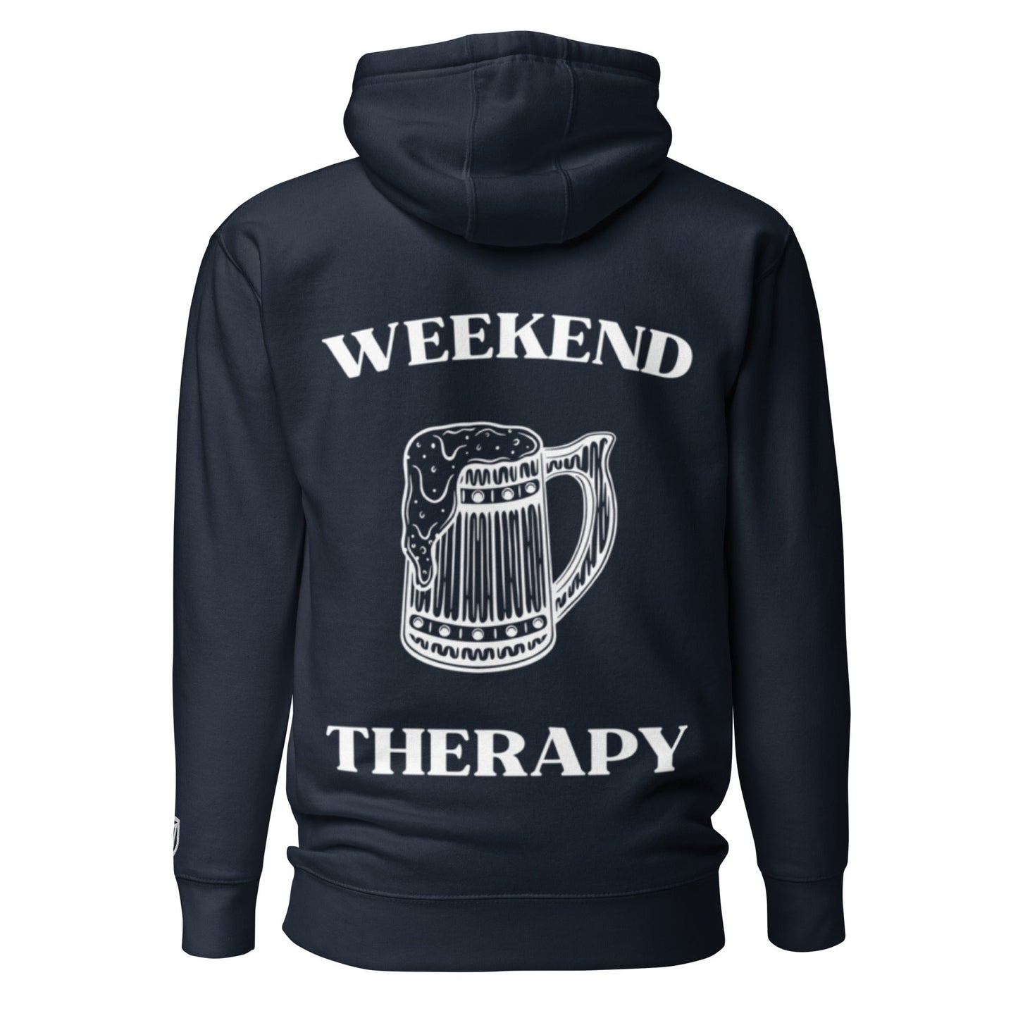 Weekend Therapy Beer Mug Hoodie – Frosted Edition by Weekend Therapy™ – Weekend Therapy Clothing