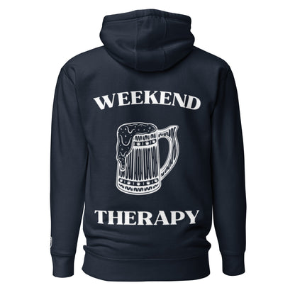 Weekend Therapy Beer Mug Hoodie – Frosted Edition by Weekend Therapy™ – Weekend Therapy Clothing
