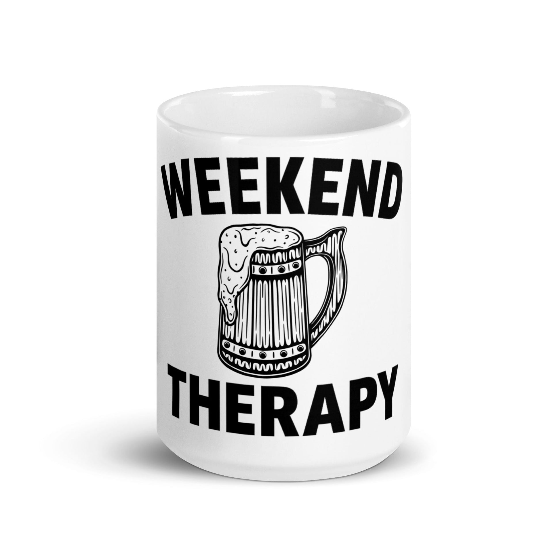 Weekend Therapy Beer Mug Mug – Frosted Edition by Weekend Therapy™ – Weekend Therapy Clothing