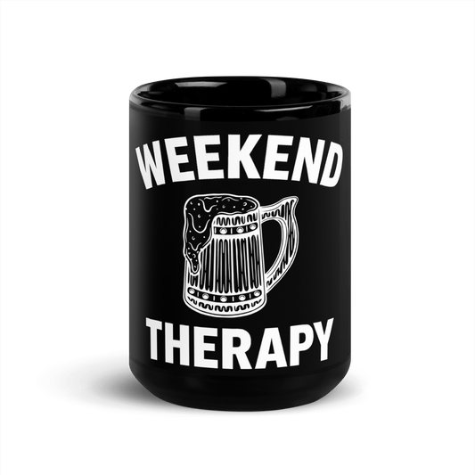 Weekend Therapy Beer Mug Mug – Frosted Edition by Weekend Therapy™ – Weekend Therapy Clothing