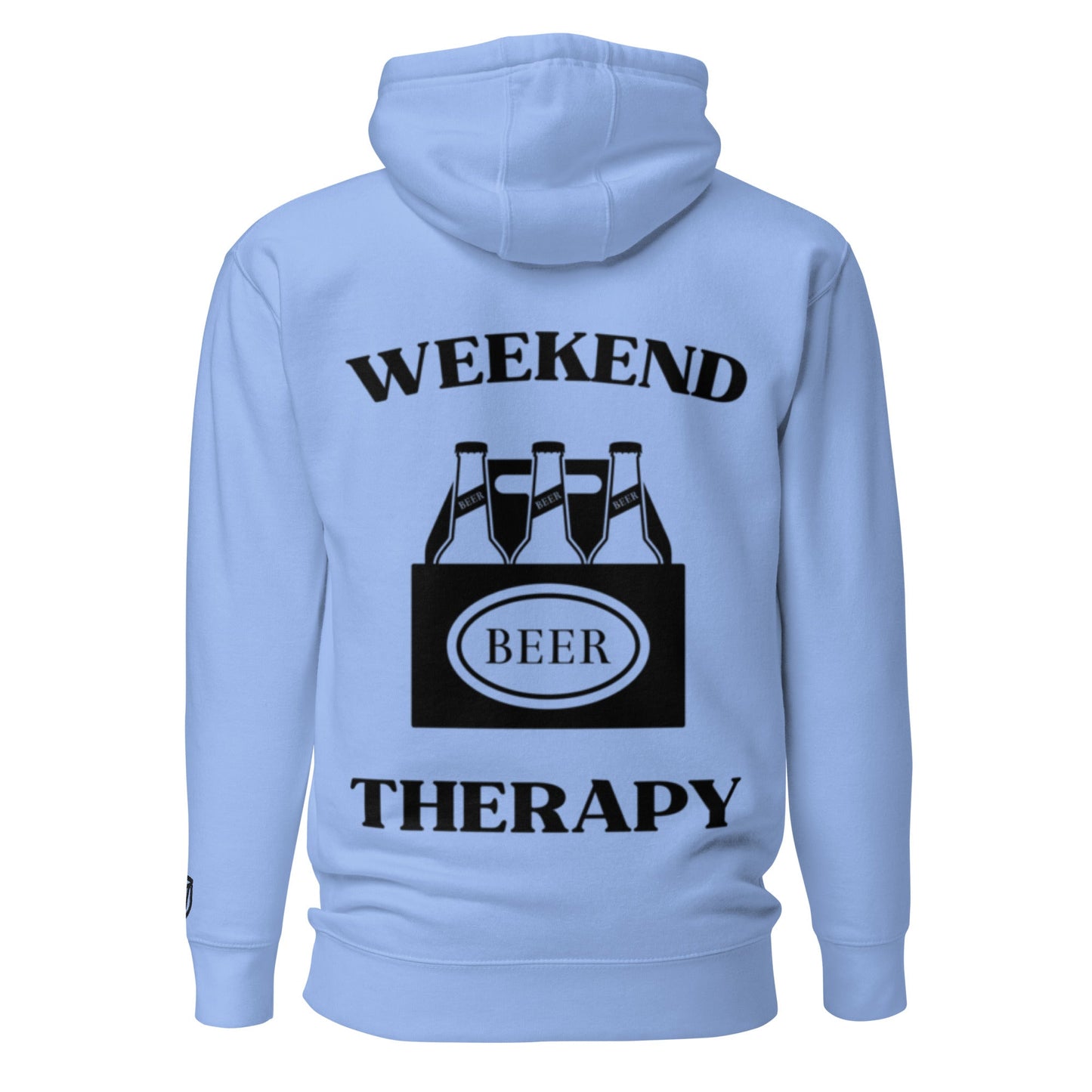 Weekend Therapy Beer Pack Hoodie – Six - Pack Edition by Weekend Therapy™ – Weekend Therapy Clothing