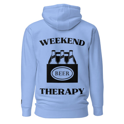 Weekend Therapy Beer Pack Hoodie – Six - Pack Edition by Weekend Therapy™ – Weekend Therapy Clothing