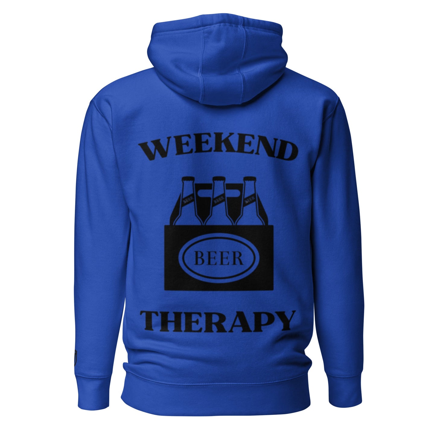 Weekend Therapy Beer Pack Hoodie – Six - Pack Edition by Weekend Therapy™ – Weekend Therapy Clothing