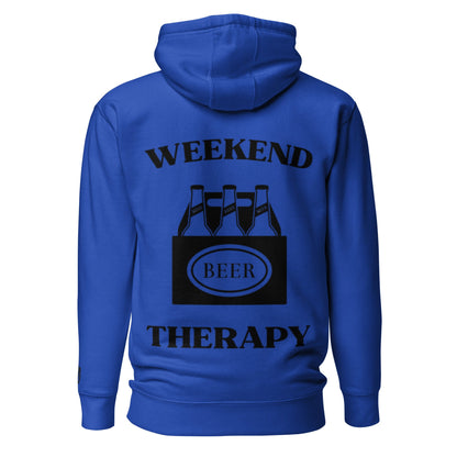 Weekend Therapy Beer Pack Hoodie – Six - Pack Edition by Weekend Therapy™ – Weekend Therapy Clothing