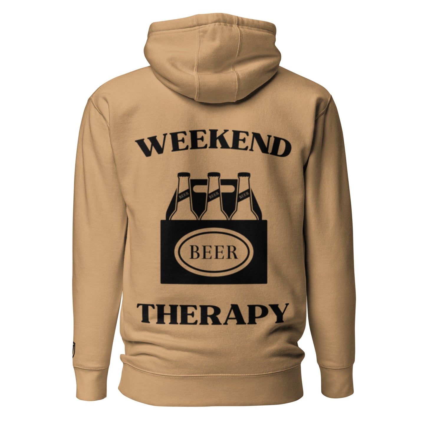 Weekend Therapy Beer Pack Hoodie – Six - Pack Edition by Weekend Therapy™ – Weekend Therapy Clothing