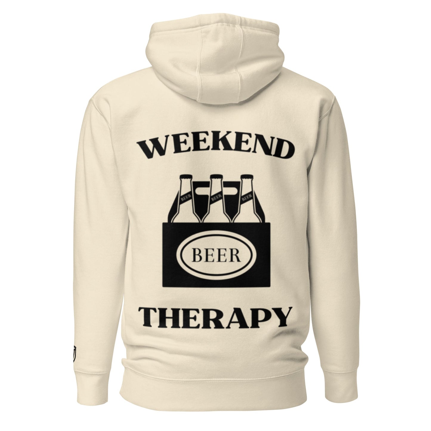 Weekend Therapy Beer Pack Hoodie – Six - Pack Edition by Weekend Therapy™ – Weekend Therapy Clothing
