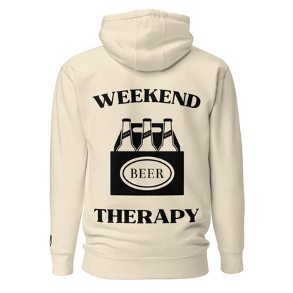 Weekend Therapy Beer Pack Hoodie – Six - Pack Edition by Weekend Therapy™ – Weekend Therapy Clothing