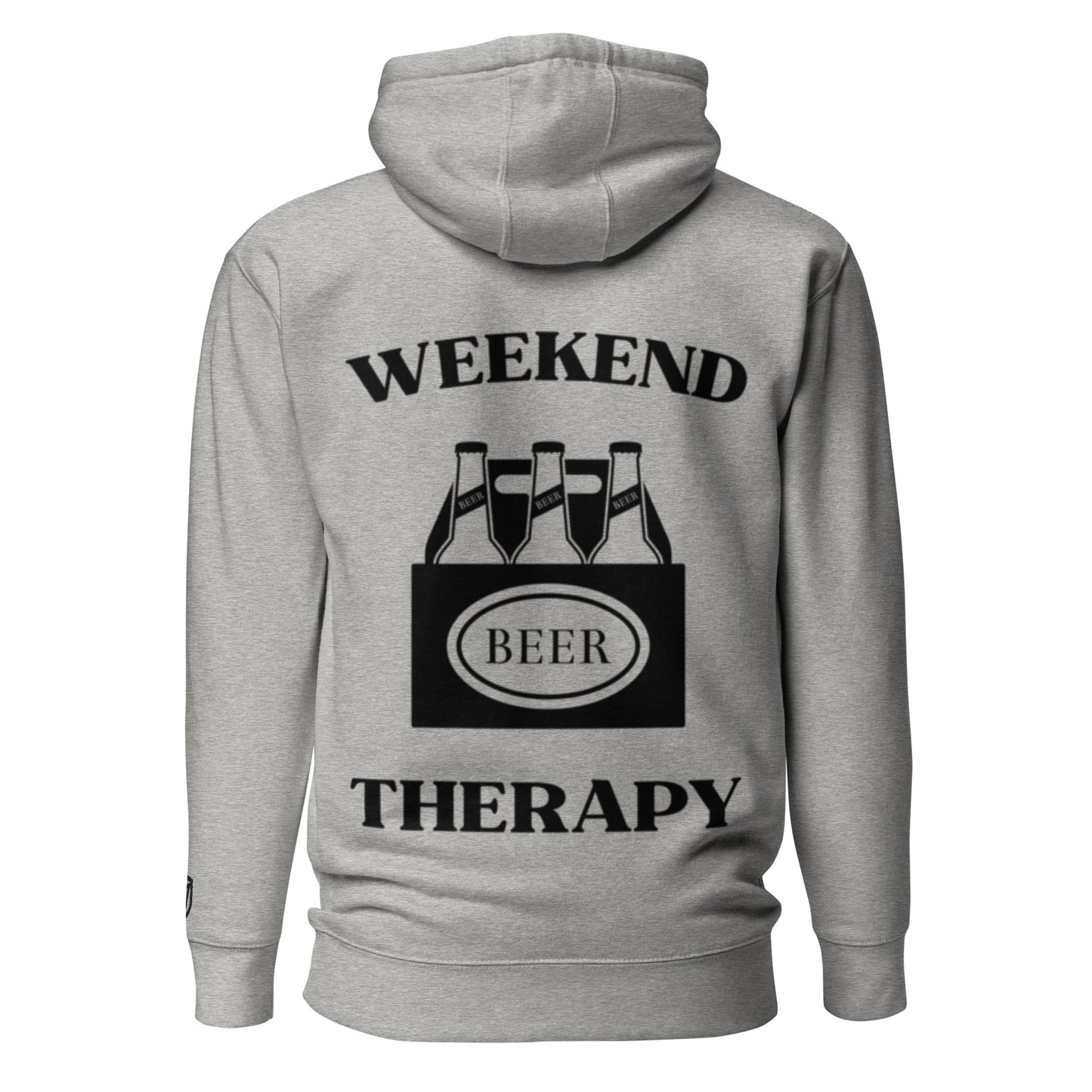 Weekend Therapy Beer Pack Hoodie – Six - Pack Edition by Weekend Therapy™ – Weekend Therapy Clothing