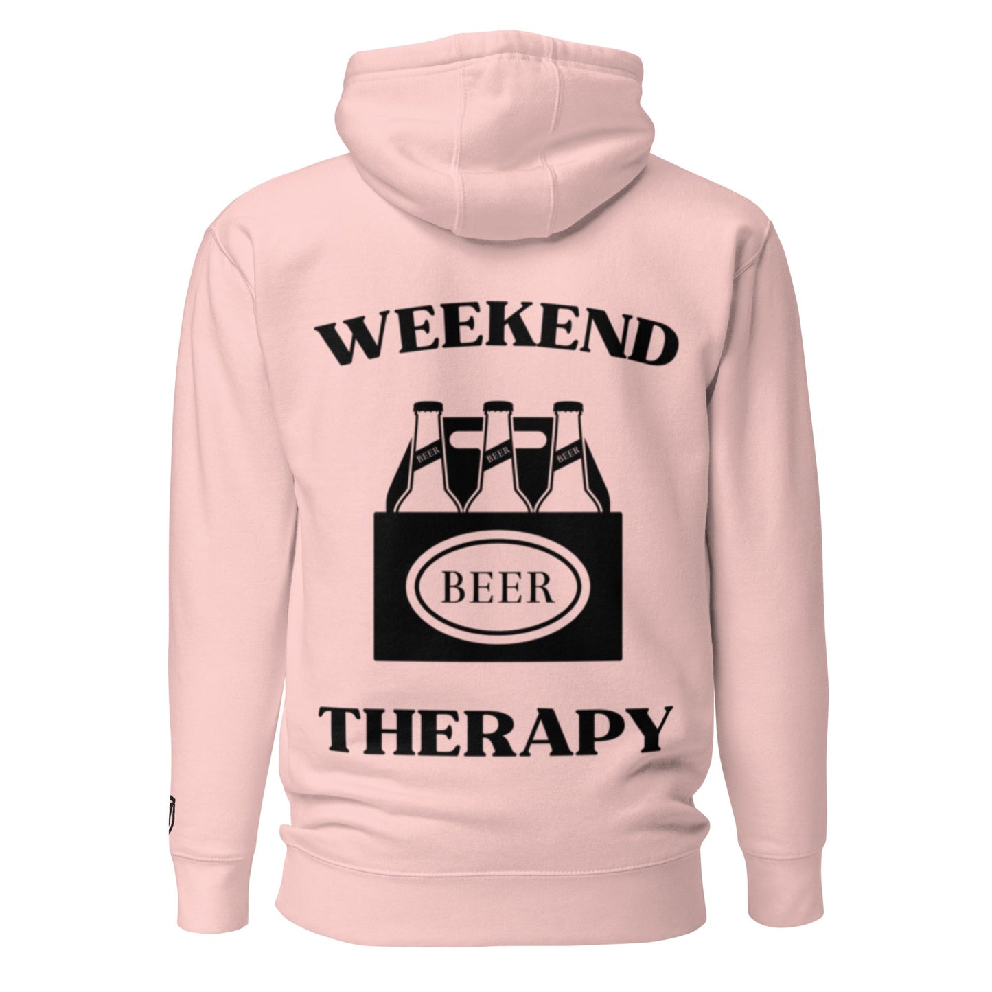 Weekend Therapy Beer Pack Hoodie – Six - Pack Edition by Weekend Therapy™ – Weekend Therapy Clothing