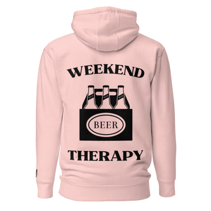 Weekend Therapy Beer Pack Hoodie – Six - Pack Edition by Weekend Therapy™ – Weekend Therapy Clothing