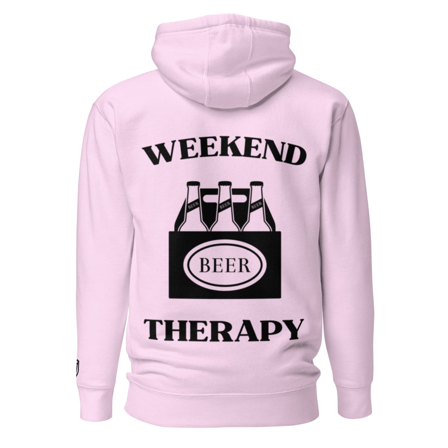 Weekend Therapy Beer Pack Hoodie – Six - Pack Edition by Weekend Therapy™ – Weekend Therapy Clothing