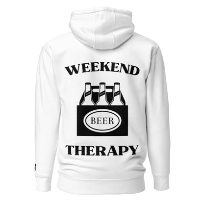 Weekend Therapy Beer Pack Hoodie – Six - Pack Edition by Weekend Therapy™ – Weekend Therapy Clothing
