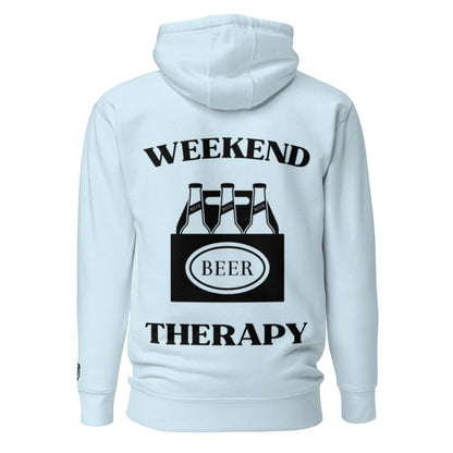 Weekend Therapy Beer Pack Hoodie – Six - Pack Edition by Weekend Therapy™ – Weekend Therapy Clothing