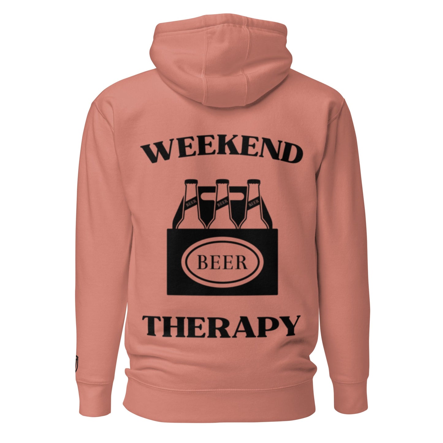 Weekend Therapy Beer Pack Hoodie – Six - Pack Edition by Weekend Therapy™ – Weekend Therapy Clothing