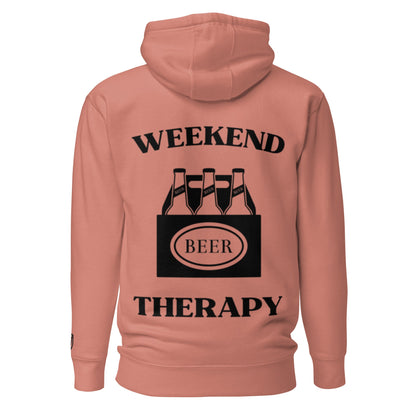 Weekend Therapy Beer Pack Hoodie – Six - Pack Edition by Weekend Therapy™ – Weekend Therapy Clothing