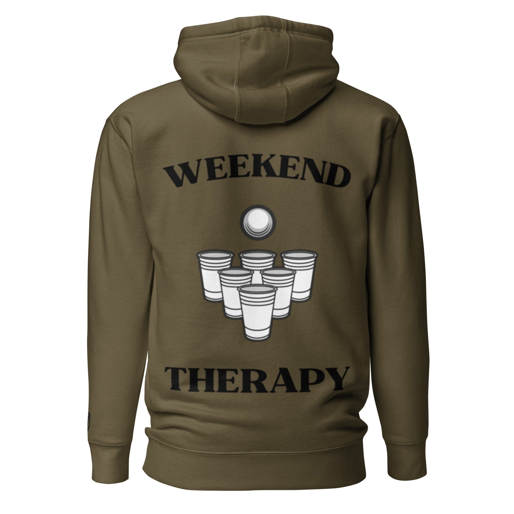 Weekend Therapy Beer Pong Hoodie – Game Night Edition by Weekend Therapy™ – Weekend Therapy Clothing