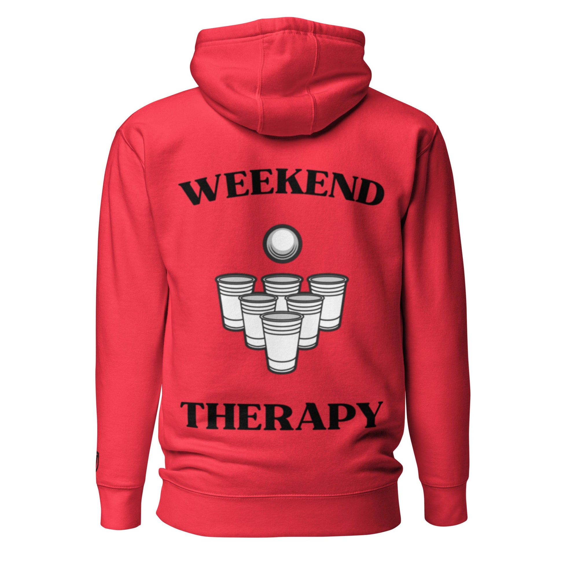 Weekend Therapy Beer Pong Hoodie – Game Night Edition by Weekend Therapy™ – Weekend Therapy Clothing