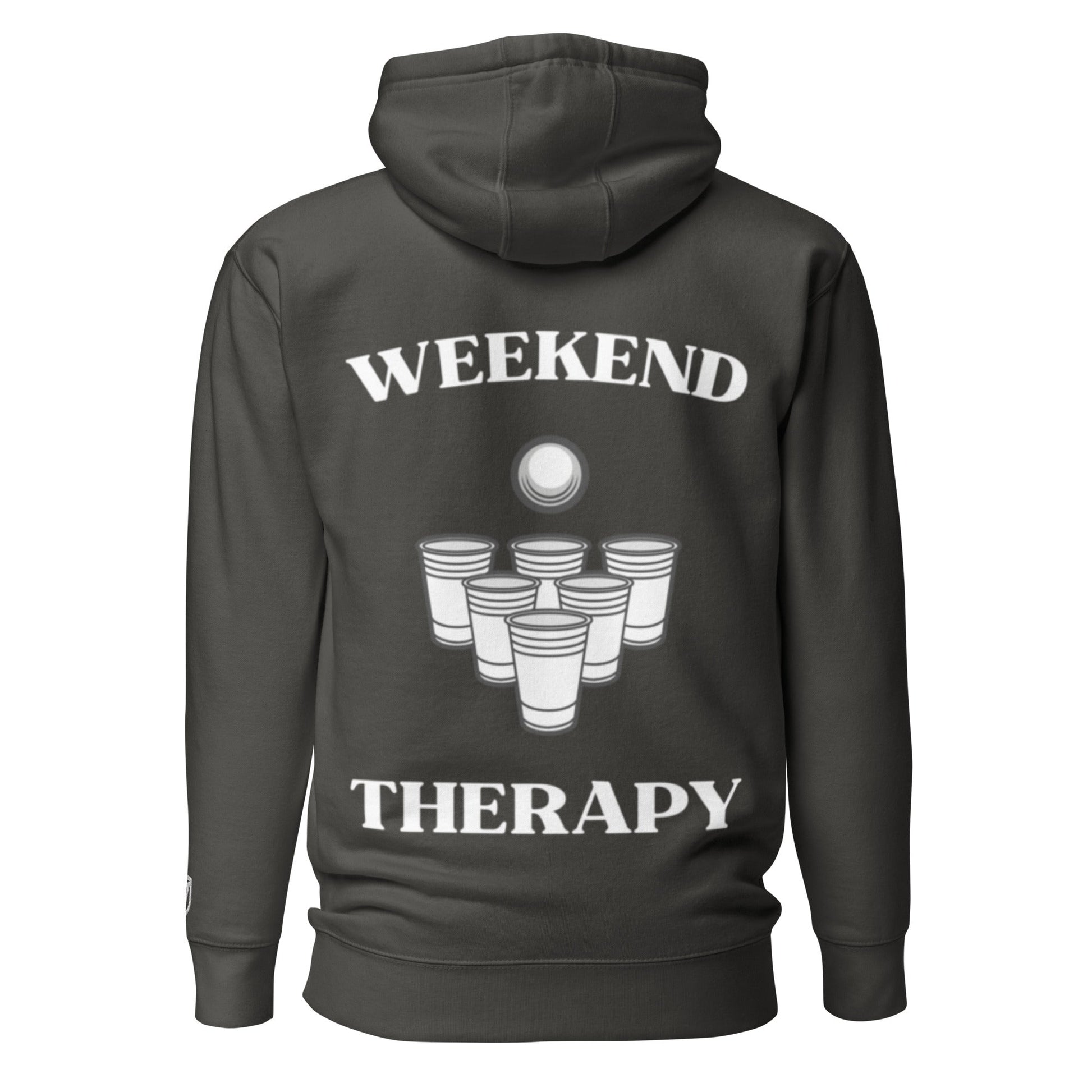 Weekend Therapy Beer Pong Hoodie – Game Night Edition by Weekend Therapy™ – Weekend Therapy Clothing