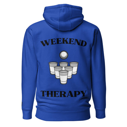 Weekend Therapy Beer Pong Hoodie – Game Night Edition by Weekend Therapy™ – Weekend Therapy Clothing