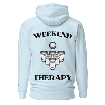 Weekend Therapy Beer Pong Hoodie – Game Night Edition by Weekend Therapy™ – Weekend Therapy Clothing