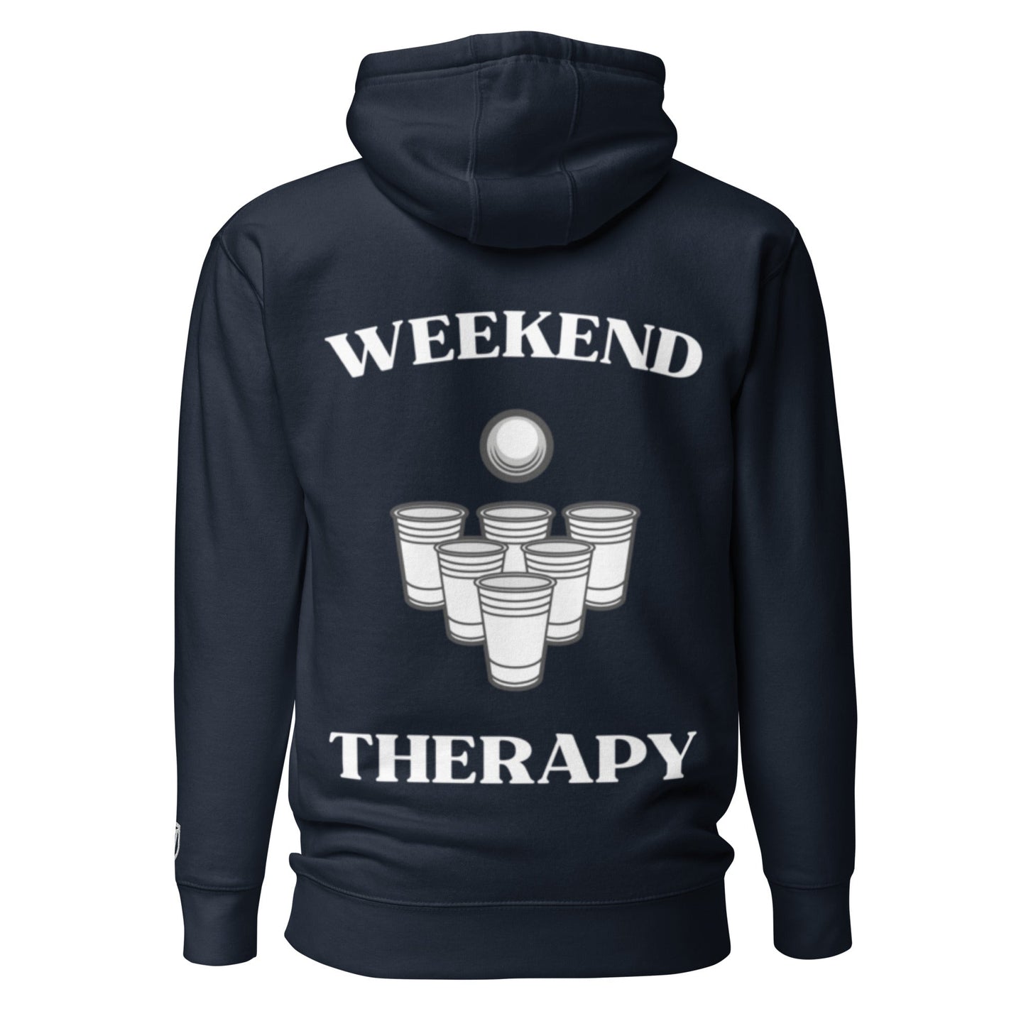 Weekend Therapy Beer Pong Hoodie – Game Night Edition by Weekend Therapy™ – Weekend Therapy Clothing