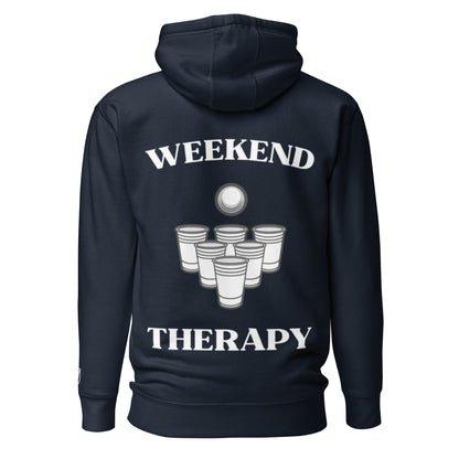 Weekend Therapy Beer Pong Hoodie – Game Night Edition by Weekend Therapy™ – Weekend Therapy Clothing