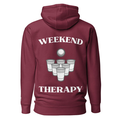 Weekend Therapy Beer Pong Hoodie – Game Night Edition by Weekend Therapy™ – Weekend Therapy Clothing