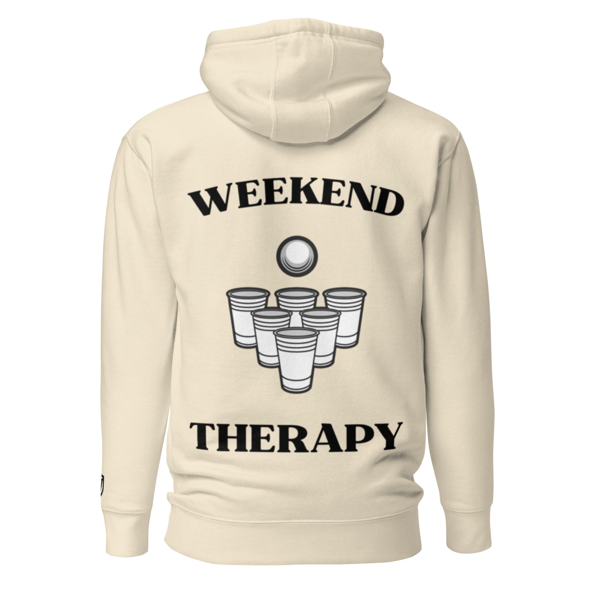 Weekend Therapy Beer Pong Hoodie – Game Night Edition by Weekend Therapy™ – Weekend Therapy Clothing