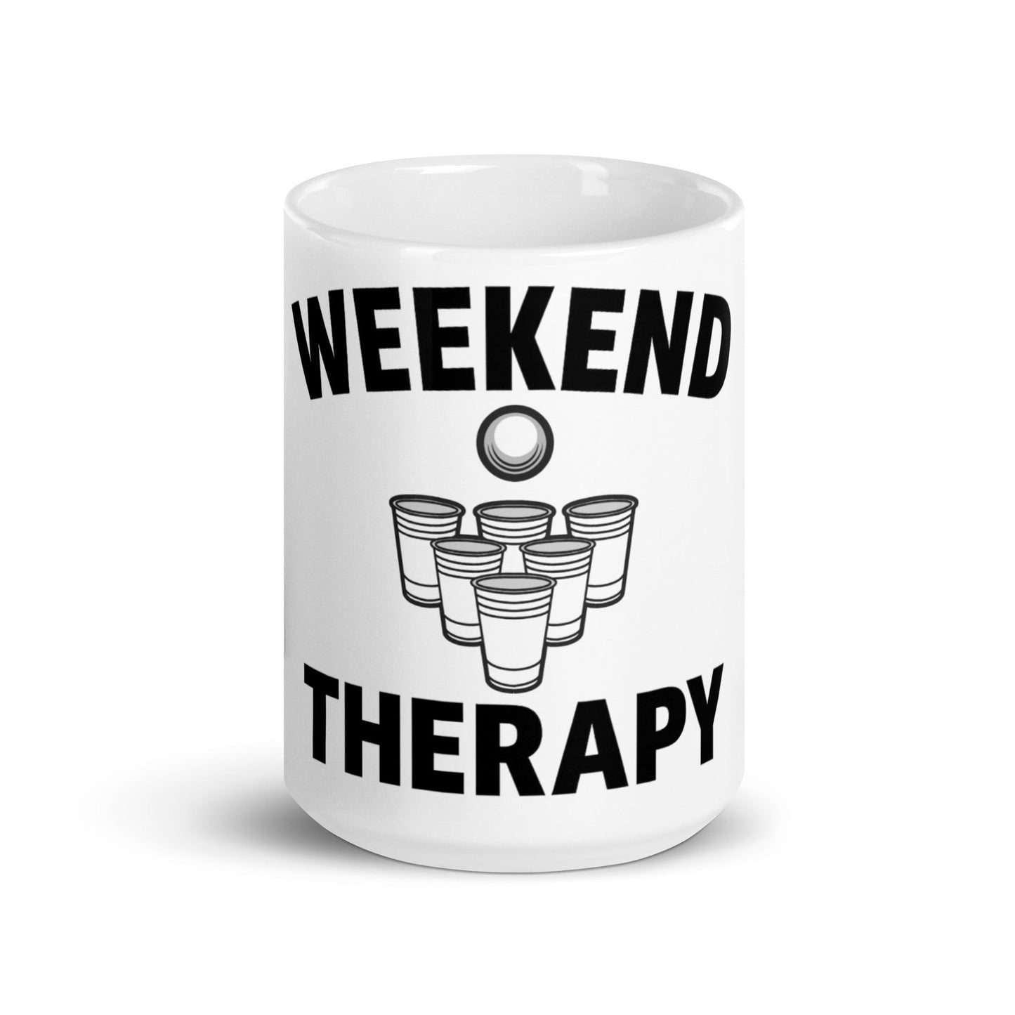 Weekend Therapy Beer Pong Mug – Game Night Edition by Weekend Therapy™ – Weekend Therapy Clothing