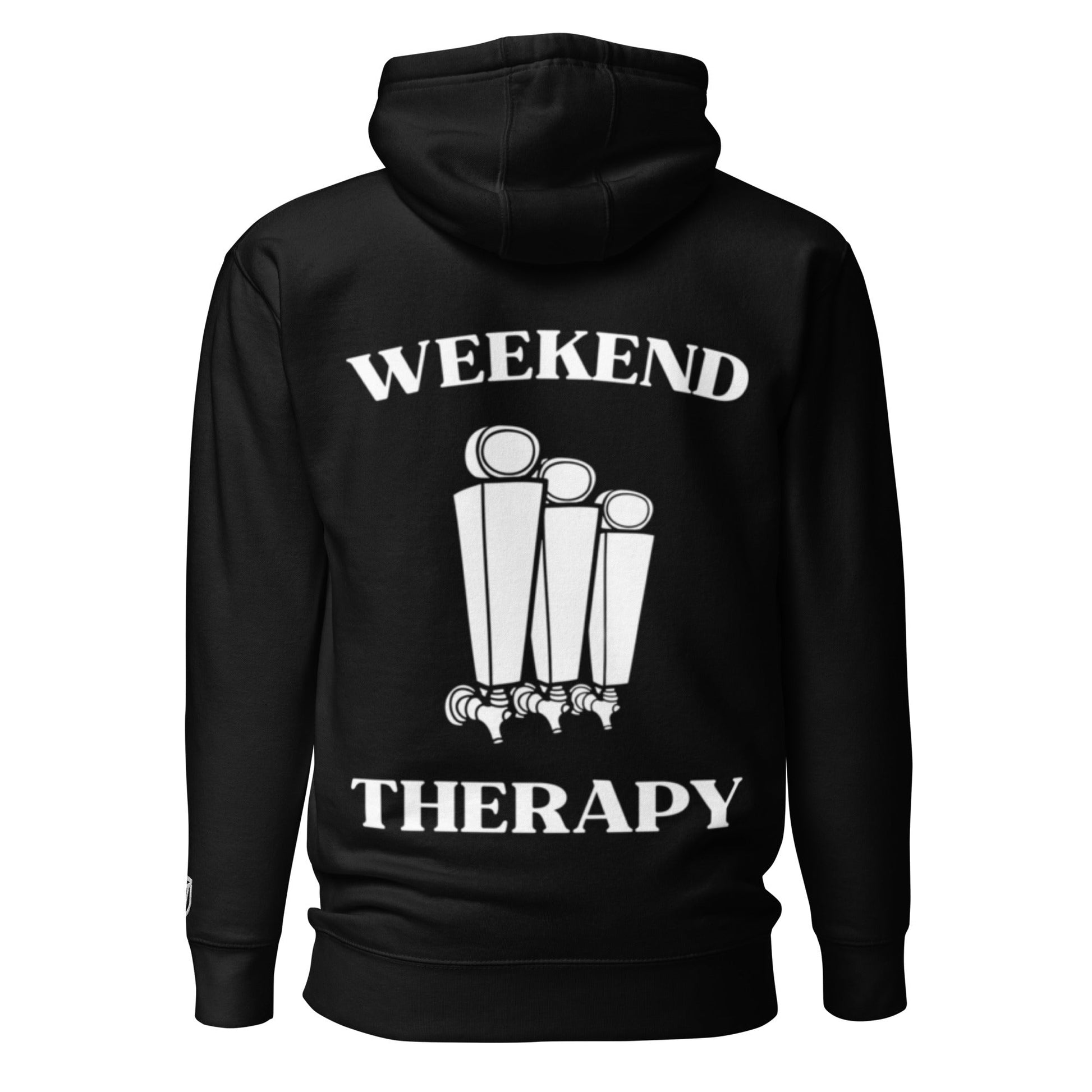Weekend Therapy Beer Tower Hoodie – Taproom Edition by Weekend Therapy™ – Weekend Therapy Clothing