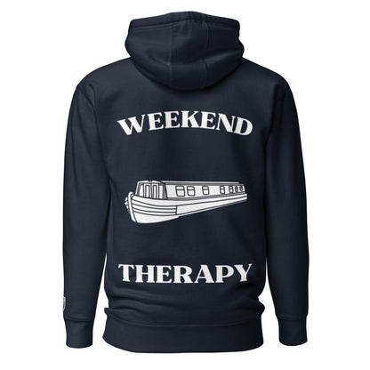 Weekend Therapy Boating Hoodie – Narrow Boat Edition by Weekend Therapy™ – Weekend Therapy Clothing