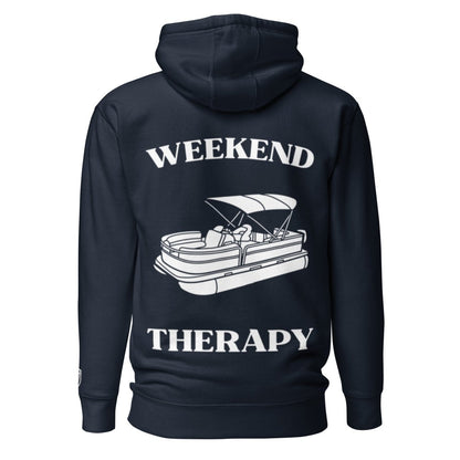 Weekend Therapy Boating Hoodie – Pontoon Edition by Weekend Therapy™ – Weekend Therapy Clothing