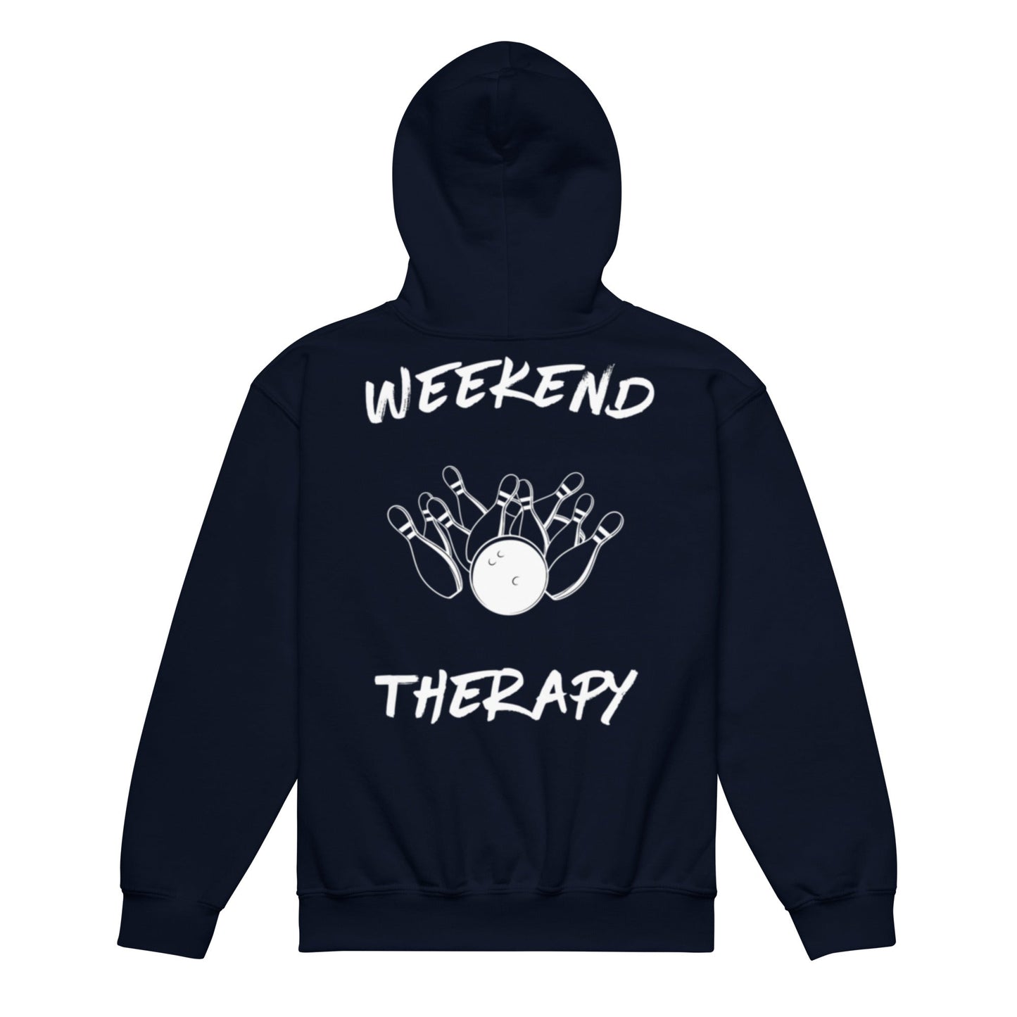 Weekend Therapy Bowling Hoodie – Strike Edition by Weekend Therapy™ – Weekend Therapy Clothing