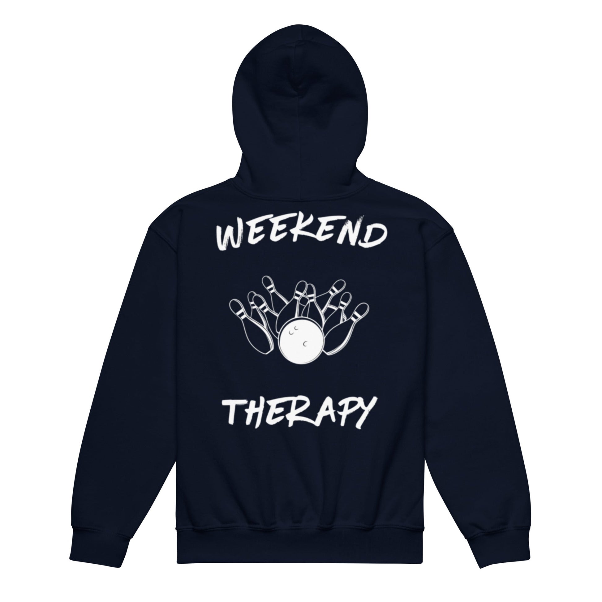 Weekend Therapy Bowling Hoodie – Strike Edition by Weekend Therapy™ – Weekend Therapy Clothing