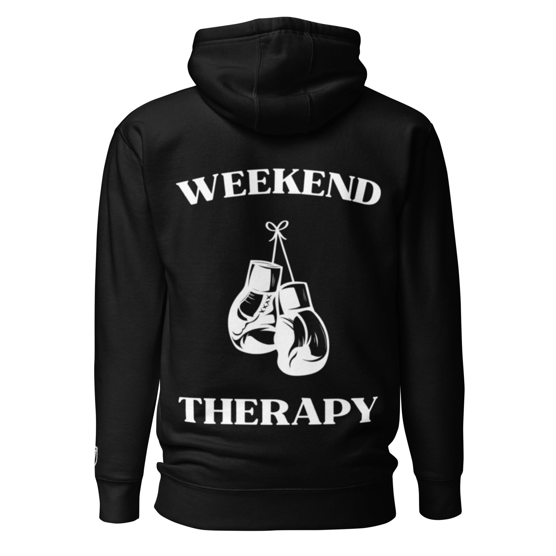 Weekend Therapy Boxing Hoodie – Gloves Edition by Weekend Therapy™ – Weekend Therapy Clothing